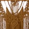 Brown Fabric Handmade Intricately Weaved Macrame Wall Decor with Beaded Fringe Tassels 27" x 1" x 49"
